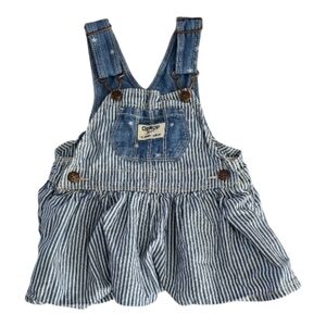 OshKosh B'gosh Stars and Stripes Denim Overall Dress